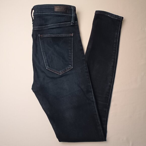 Abercrombie & Fitch Size 26/2 Simone High Rise Jean Legging Dark Wash - Picture 1 of 9